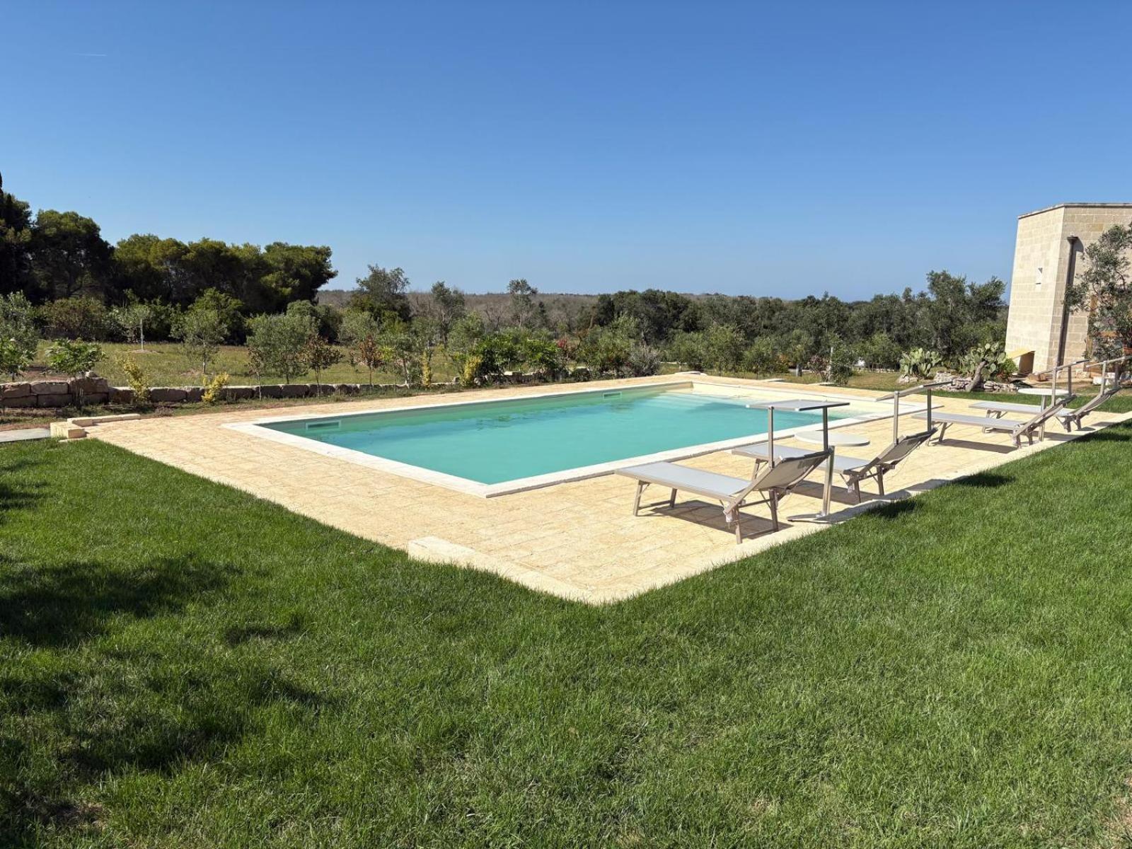 Tenuta Valle Dell Idro Otranto Con Piscina Casamassella Exterior foto